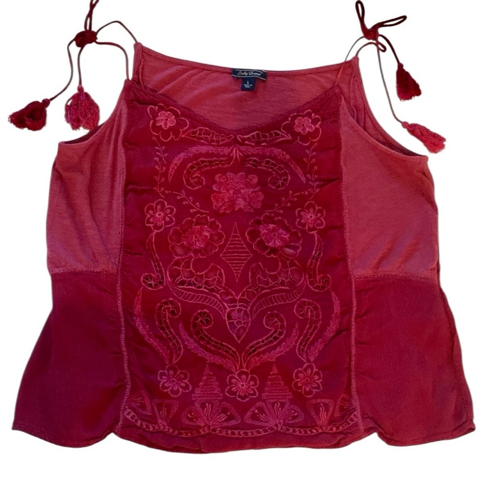 Lucky Brand boho cami L